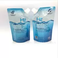 Новый продукт в наличии, богатая водородом вода, чистая алюминиевая фольга, самостоятельная насадка, сумка для пищевых продуктов, упаковочная сумка с блокировкой водорода, можно напечатать с логотипом