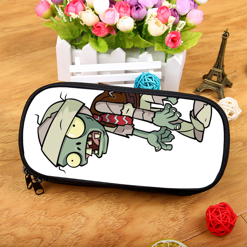 Fábrica al por mayor zombie caja de lápices de gran capacidad caja de papelería estudiante bolsa de almacenamiento de una sola pieza de entrega