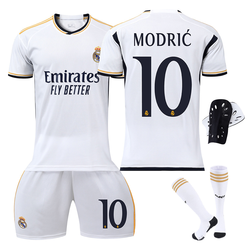 2324 Camiseta de fútbol del Real Madrid No. 7 Vinicius 5 Camiseta Belingham Mbappé 10 Modric Cross-border