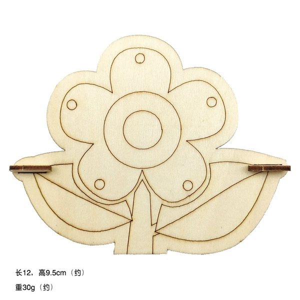 Wooden Board Clocking-Sunflower