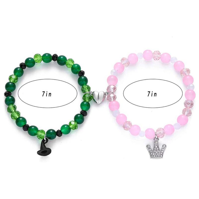 Amazon Explosions Evil Music Bracelet Elphaba Galinda Inspiration Movie Friendship Bracelet in stock