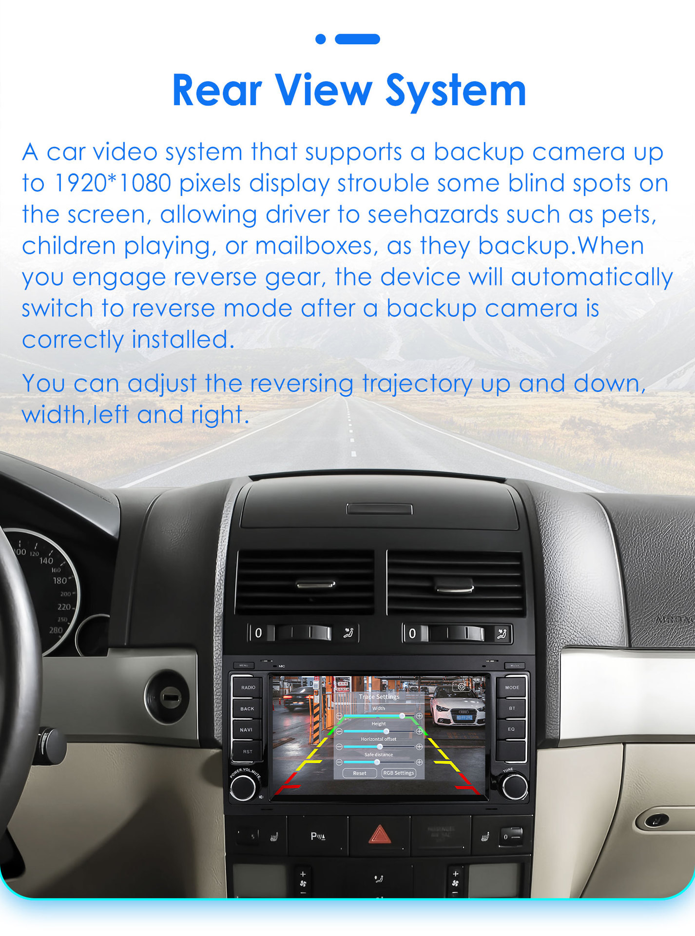 Cross-border models are suitable for Volkswagen Touareg 04-09 large-screen reversing image Android car navigation DVD navigator