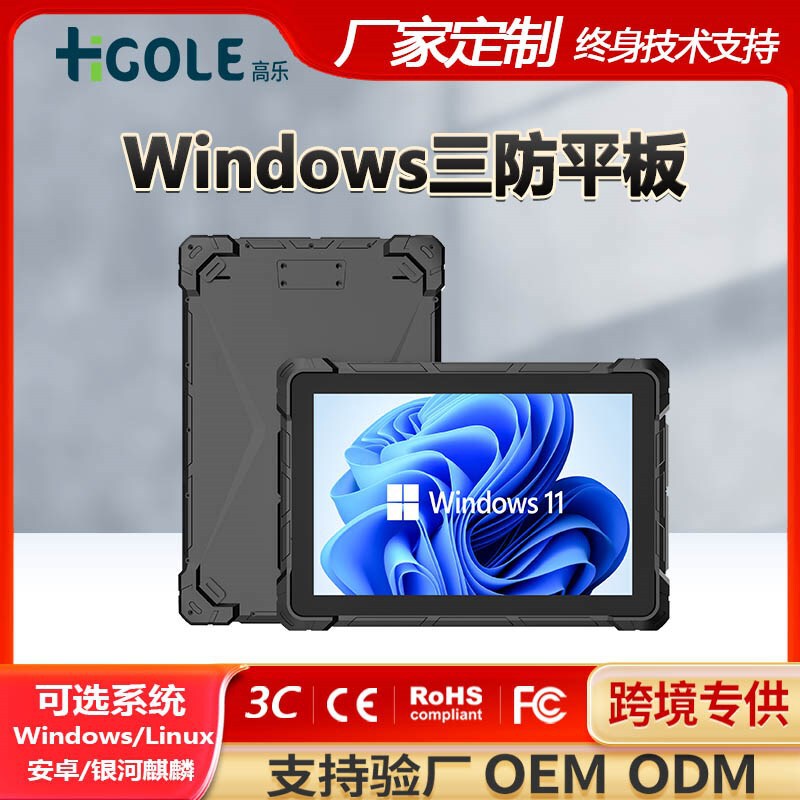 Explosion-Proof Certified Industrial Three-Proof Tablet Computer 10.1inch Ip67 Waterproof and Dustproof Chemical Exploration Handheld Pad
