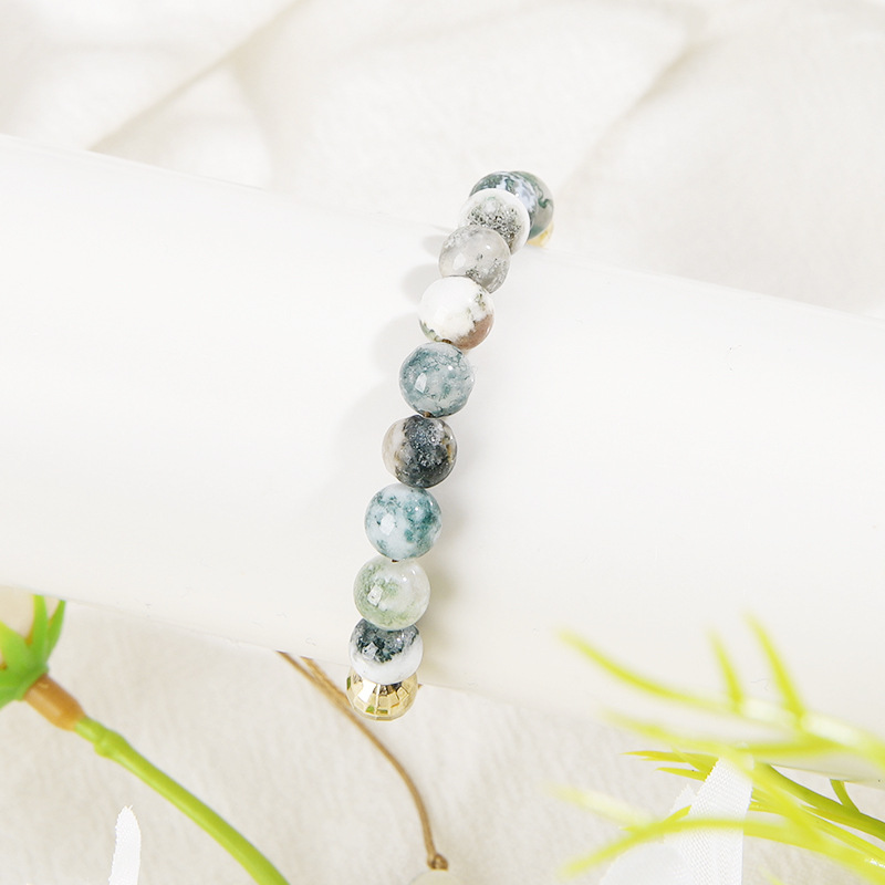 Retro Geometric Stone Bracelets 1 Piece