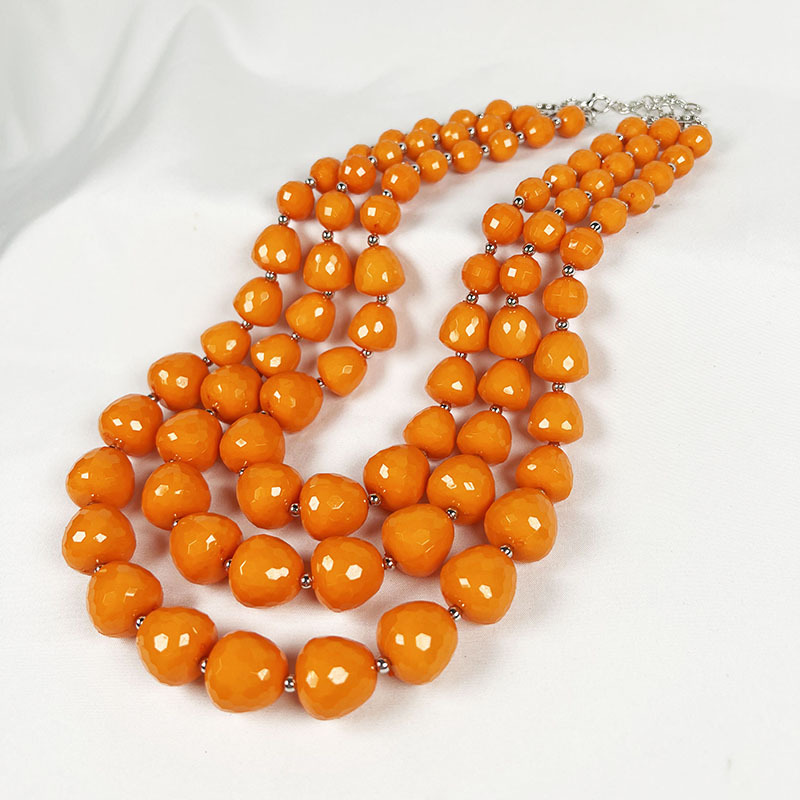 170g Weight Earrings, Necklace Classification 1 Set Quantity Holiday Occasion Acrylic Material Solid Color Pattern Unisex Gender Irregular Design Exaggerated Style Exaggerated Solid Color Arylic Irregular Unisex Earrings Necklace 15