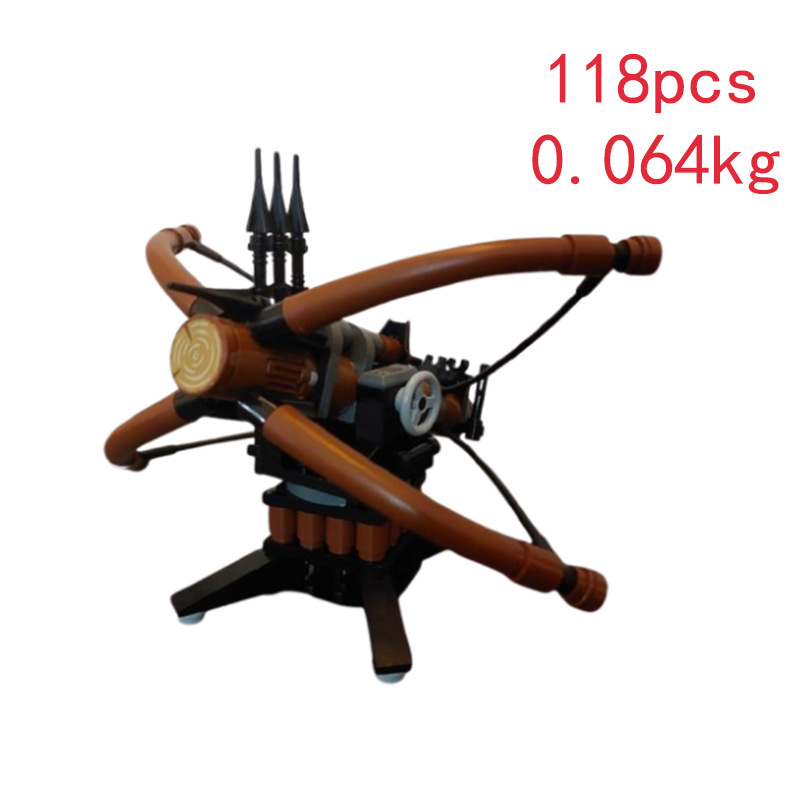 Cross-border Hot-selling In-stock MOC-141404 Small Particle Assembly Building Block Toy Model Creative Weapon DIY_voghion.com
