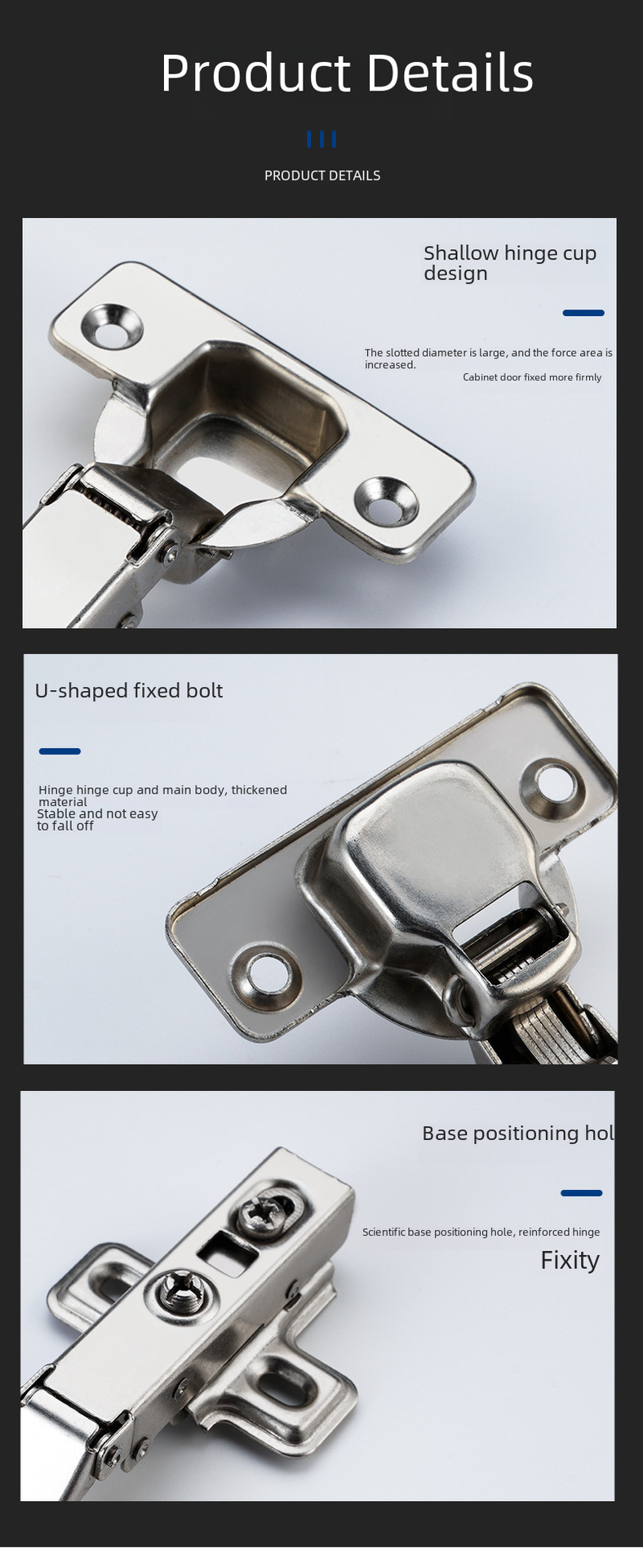 Cold-Hardened Steel Hinge 11