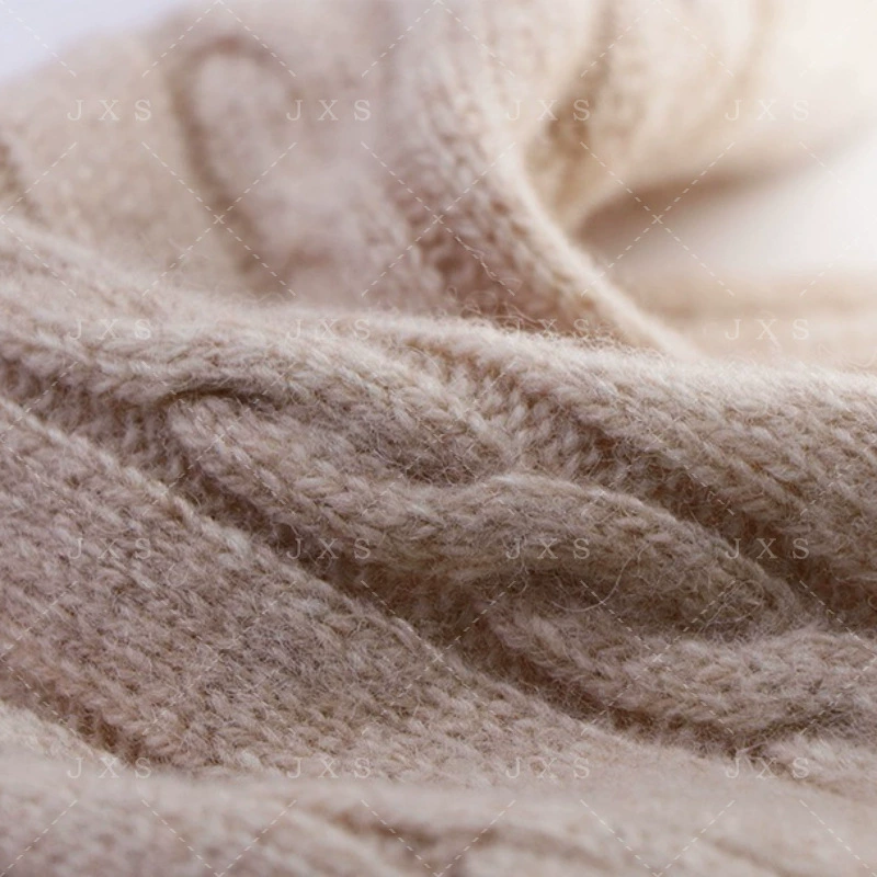 Демисезонная шерстяная шляпа, шарф, перчатки, больших размеров, (Физические)