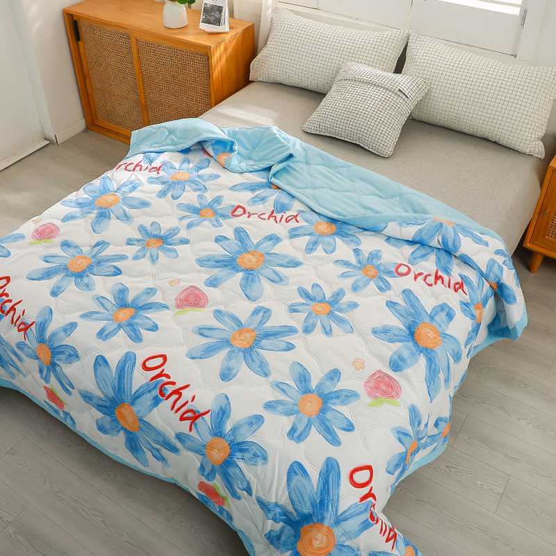 여름이불 B-가벼운 꽃무늬