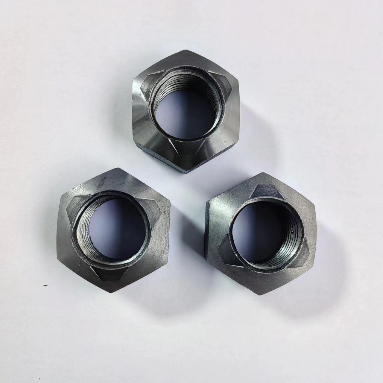 980V全金属六角压点锁紧螺母  压点螺母 汽标Q332   M22现货