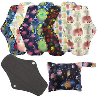Customized Washable Sanitary Napkin Pad Care Pad Cotton Washable Sanitary Napkin Reusable Factory Wholesale Custom Processing