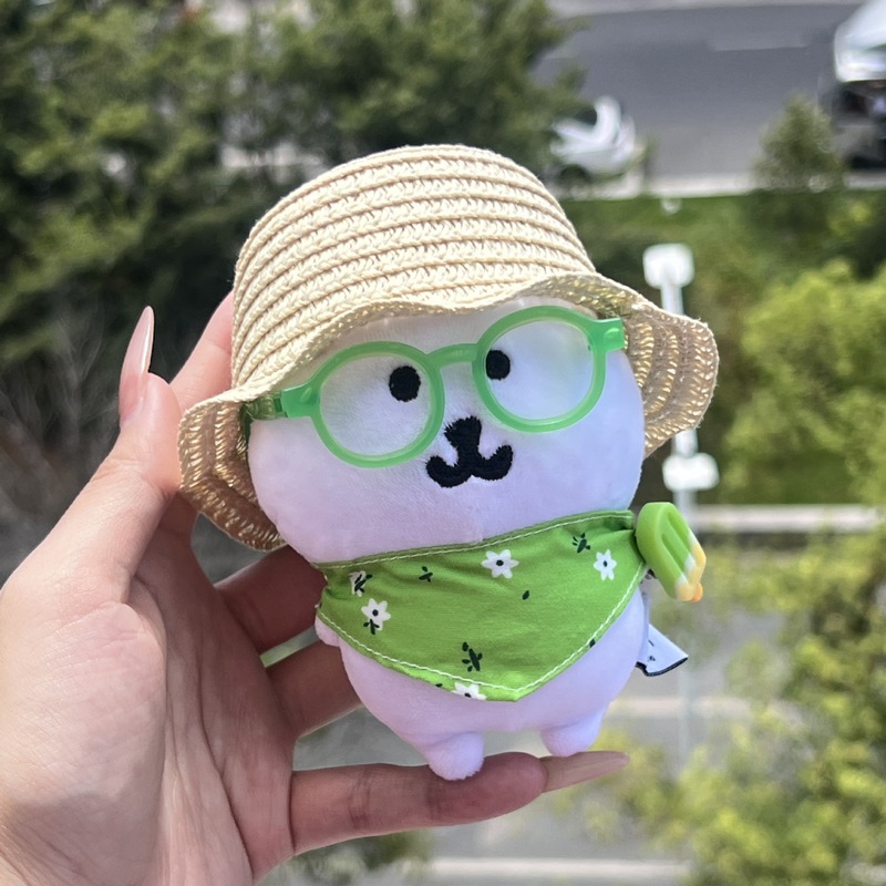 仅衣服10cm水豚噜噜玩偶服下午茶通用棉花娃娃海星体可爱自嘲熊|undefined