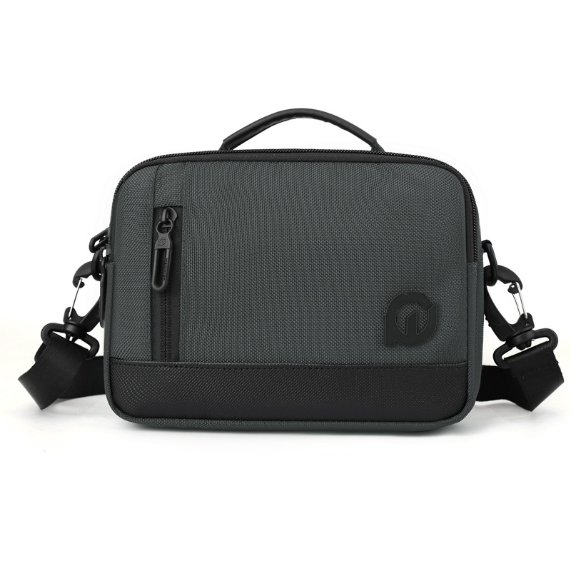 WEPOWER Bolso de hombro para hombre nuevo Bolso de bolsillo portátil casual de moda Bolso para hombre al aire libre de gran capacidad