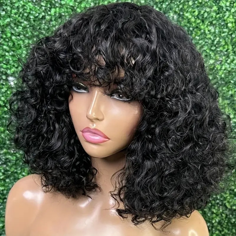 Peruca sintética cacheada para mulher extensão afro estilo_voghion.com
