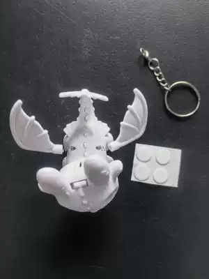New car accessory: Toothless Car ornaments - white