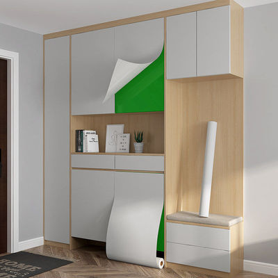 thickening wardrobe Change color Sticker wallpaper autohesion cabinet cupboard reform furniture Retread Film