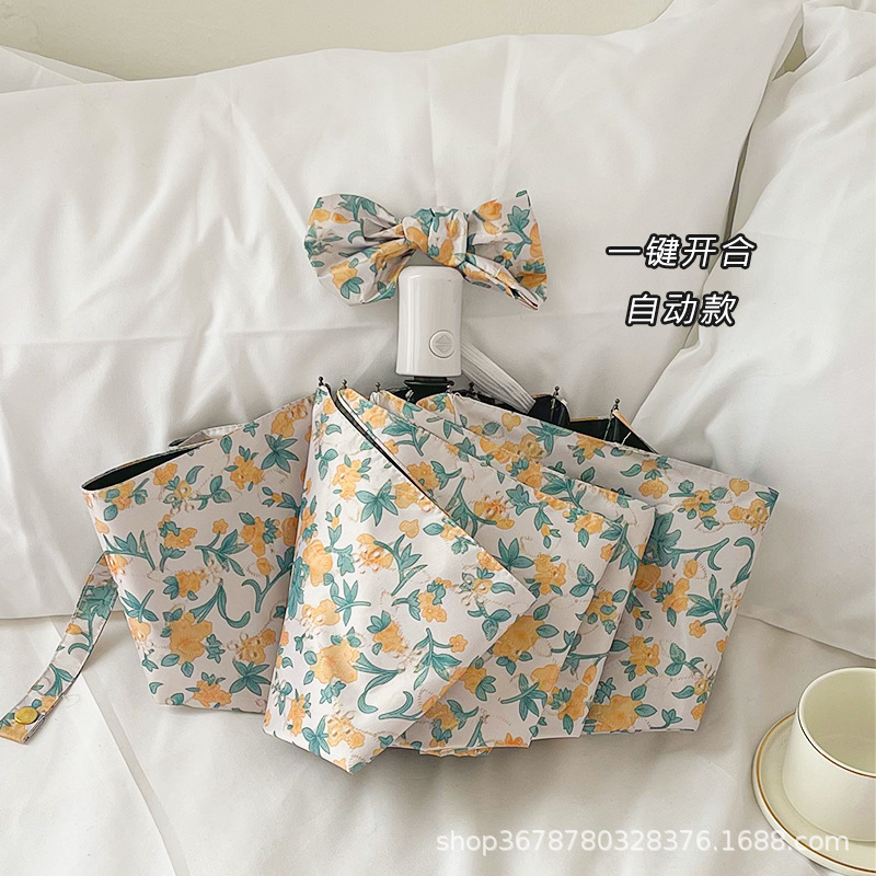 노란색-녹색 꽃무늬- 62% off 뼈 자동 모델