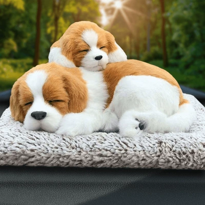 Car Supplies Activated Carbon Artificial Aktiv kömürlü qoxu uducular - mother-and-child-lying-on-their-backs-yellow-and-white-border-collie
