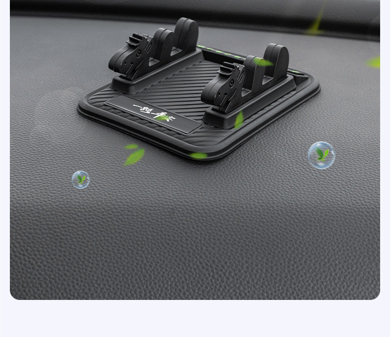 Cross-Border New Model Mobile Phone Navigation Holder for Car Dashboard, Anti-Slip and Stable, Dual Card Slot Mobile Phone Navigation Holder Wholesale