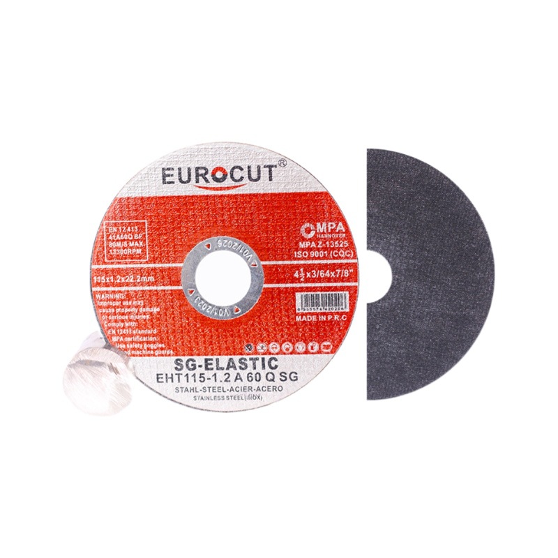 Disco de corte angular de acero inoxidable para comercio exterior transfronterizo, disco de corte ultrafino de doble malla para cortes grandes