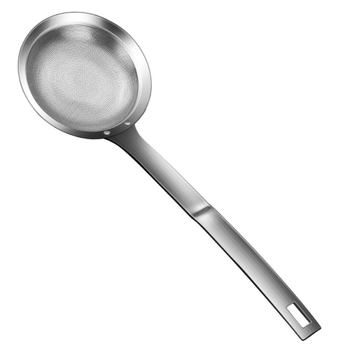 304 stainless steel skimming oil filter ultra-dense oil separation spoon to remove foam colander home kitchen soy milk filter spoon