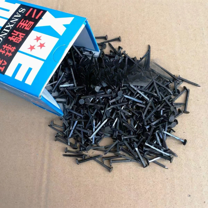 钉黑色修鞋钉尖细长钉钉臭皮大头钉钉鞋超鞋钉钉子铁钉钉鞋小圆头