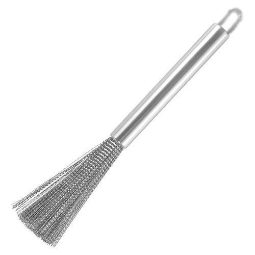 Household stainless steel kitchen multi-functional long-handled cleaning brush, easy to clean, does not hide dirt, pots and bowls cleaning brush