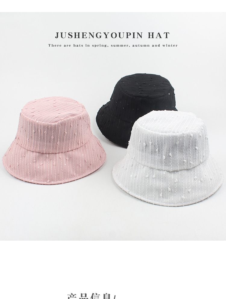 Nouveau Chapeau De Pêcheur À Paillettes De Mode display picture 1