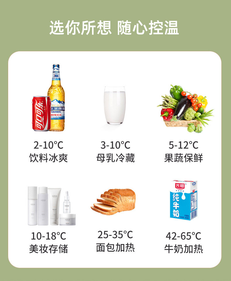 15L car refrigerator with both cooling and heating functions, mini refrigerator for home use, cooler box for cosmetics preservation, portable and compact for dormitories