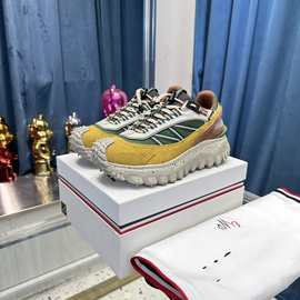 广州高品质意大利高端运动鞋防滑耐磨厚底老爹鞋男女情侣户外鞋