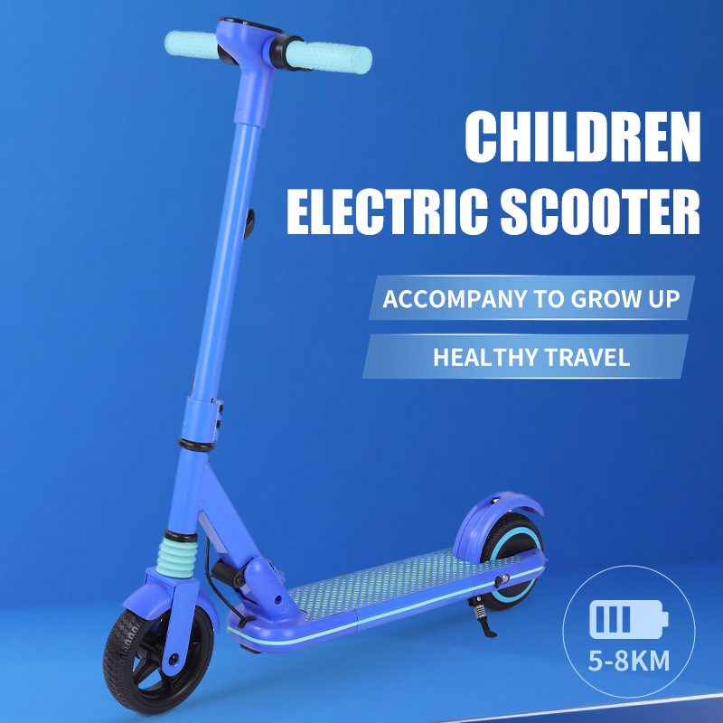 Children's Foldableable Electric Scooter Jy6 Type Mini Single Pedal Balance Car Two-Wheel Mobility Toy Car