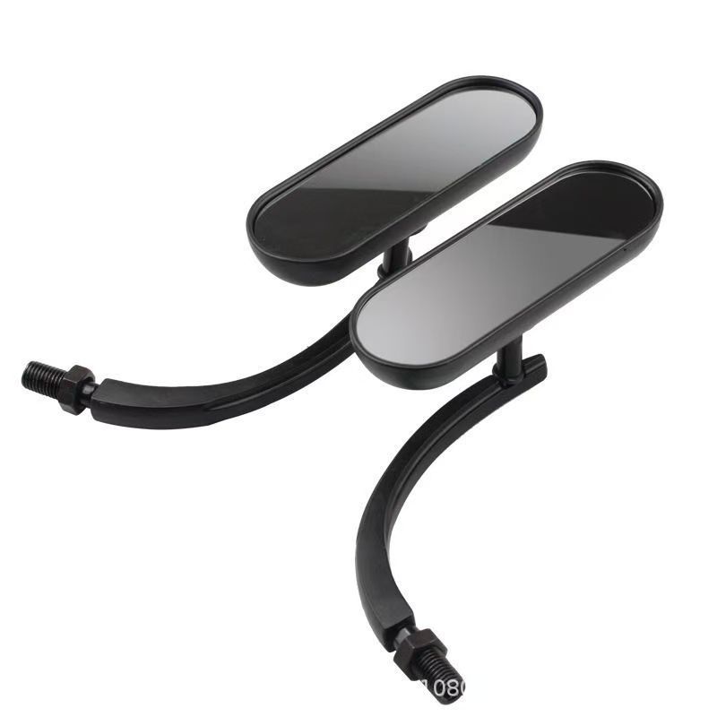 Harley Motorcycle Accessories Aluminum Classic Style Modified Rearview Mirror Retro Cool Black Universal Reflective Reversing Mirror