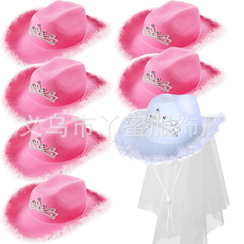 Emperador de pelo rosa * 6 velo de emperador de pelo blanco * 1