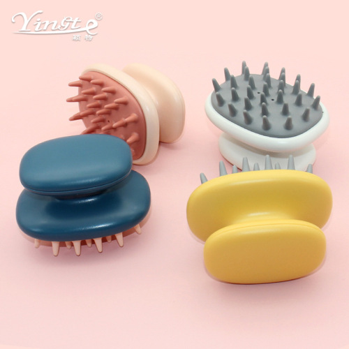 Household shampoo comb, scratching head, cleaning shampoo brush, portable massage comb, men's and women's hairdressing air cushion comb, shampoo comb