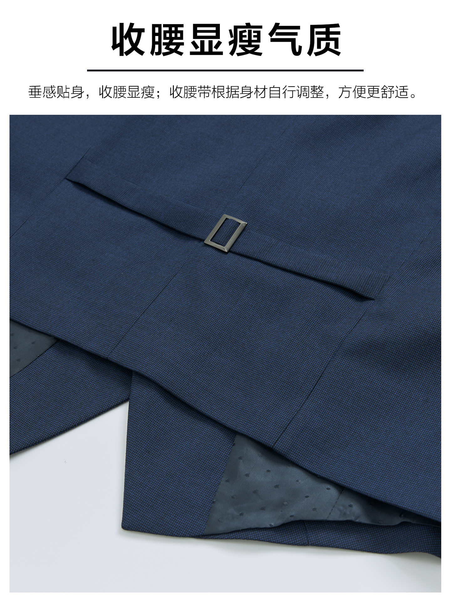 Traje de hombre chaleco chaleco de bodas del groom vestido de boda azul tibetano delgado traje casual clip personalizado