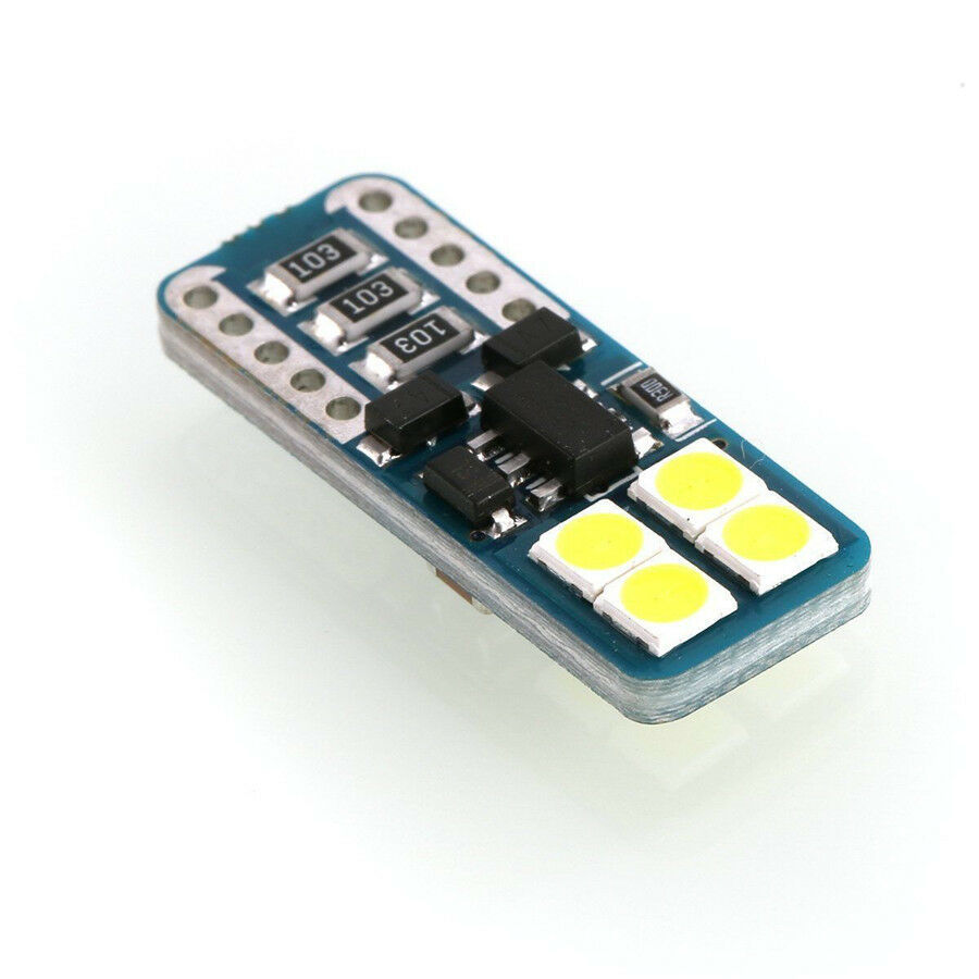 Lámpara de instrumentos de automóvil T10 3030 8SMD LED luz de ancho luz de puerta luz de lectura luz de placa luz decodificación luz pequeña image 3