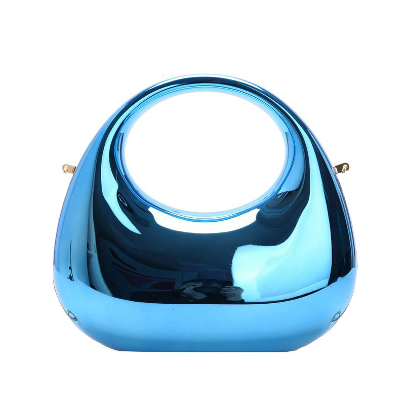 2025 Europa y los Estados Unidos nuevos productos transfronterizos bolsas de cena bolsas de moda meniscal bolsas de oro y plata ornamentos bolsas de cena bolsas de mano bolsas acrílicas