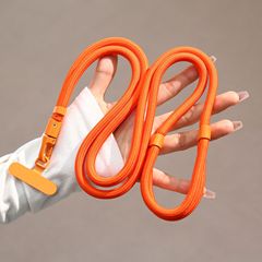旅行用盗難防止携帯電話ストラップ、クロスボディ、調節可能、しっかりとしたソリッドカラーのポリエステルホルターネックハイエンド電話ストラップ