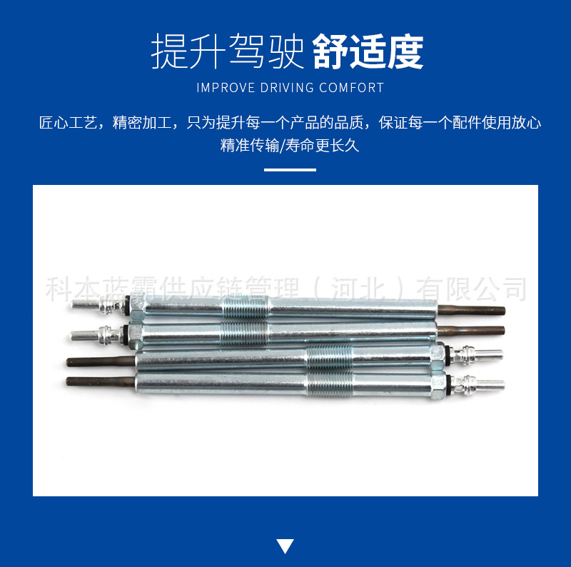 Hot-Selling Glow Plug Assembly 1015010-Fd2300 Suitable for Nissan Navara Ruiqi M9T Electric Glow Plug