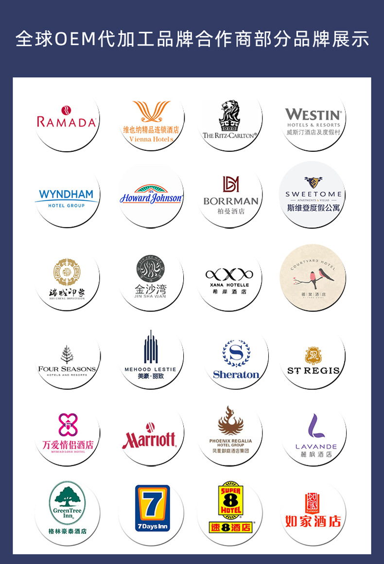 酒店毛巾、酒店浴巾、酒店四件套、酒店浴袍、酒店布草