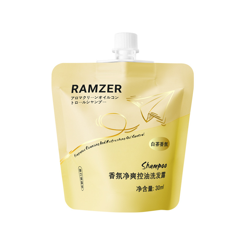Lan Shi Zhe perfume limpio y refrescante champú de control de aceite, limpieza profunda, champú de baño, máscara de perfume, lavado al por mayor