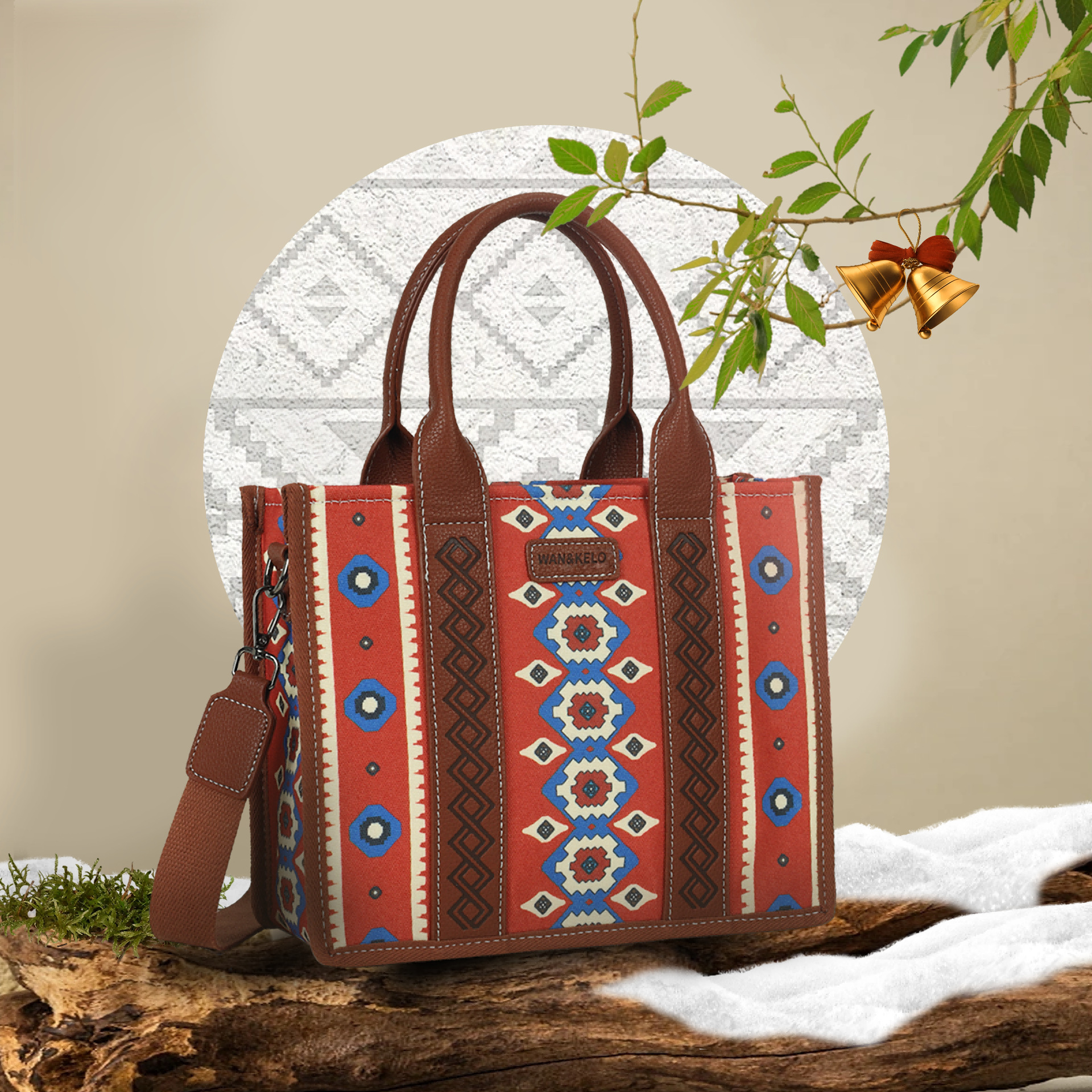 150g Weight Canvas Lining Material Zipper Closure Type Single Shoulder Strap Strap Type Square Bag Bags Type Casual Occasion Canvas Material Color Block Pattern All Seasons Season Unisex Gender Vintage Style, Ethnic Style Style Square Shape Small Size Unisex Small Canvas Color Block Vintage Style Ethnic Style Square Zipper Square Bag 12