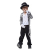 Suit, microphone for boys, clothing, halloween, graduation party, cosplay