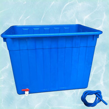 带排水塑料养鱼箱可放水加厚钓鱼箱能换水乌龟箱安装水龙头大水箱