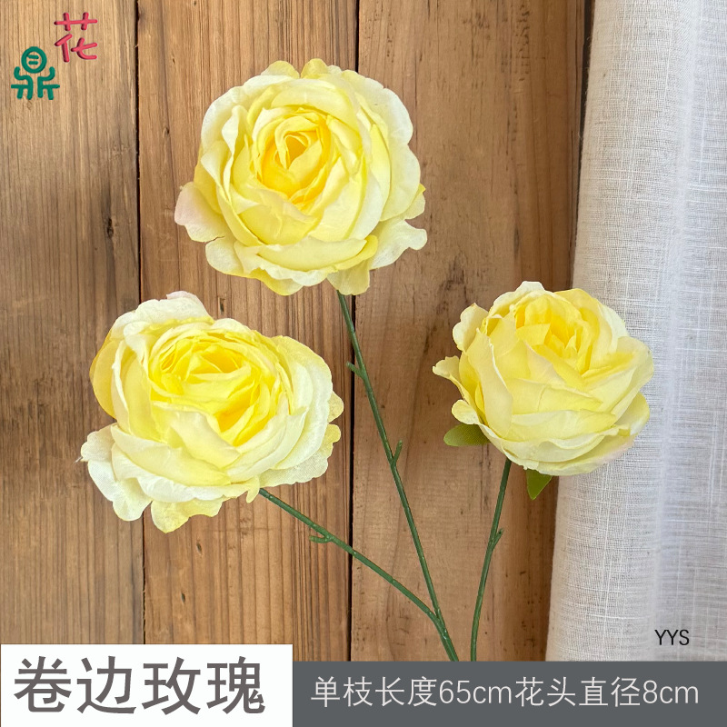 Hoa Hồng Cong YYS Vàng
