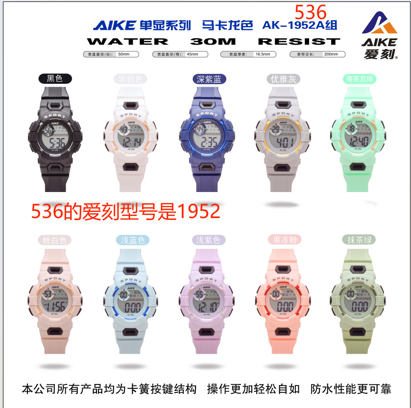 Actividades de relojes electrónicos de estudiantes de explosión niños relojes de jalea de dibujos animados para niños y niñas relojes electrónicos de moda fábrica directa