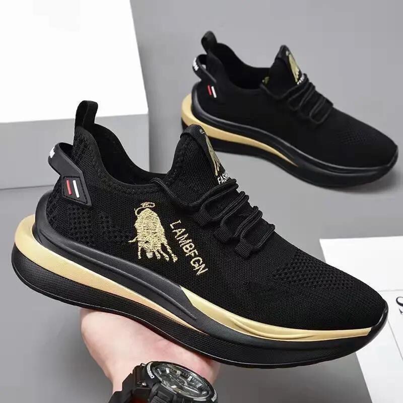 Foreign Trade 2026 Men's Sports Casual Shoes, Men's Summer Trendy New Shoes, Round-Toe Black Spring Men's Shoes Wholesale Foreign Trade 2026 Men's Sports Casual Shoes, Men's Summer Trendy New Shoes, Round-Toe Black Spring Men's Shoes Wholesale
