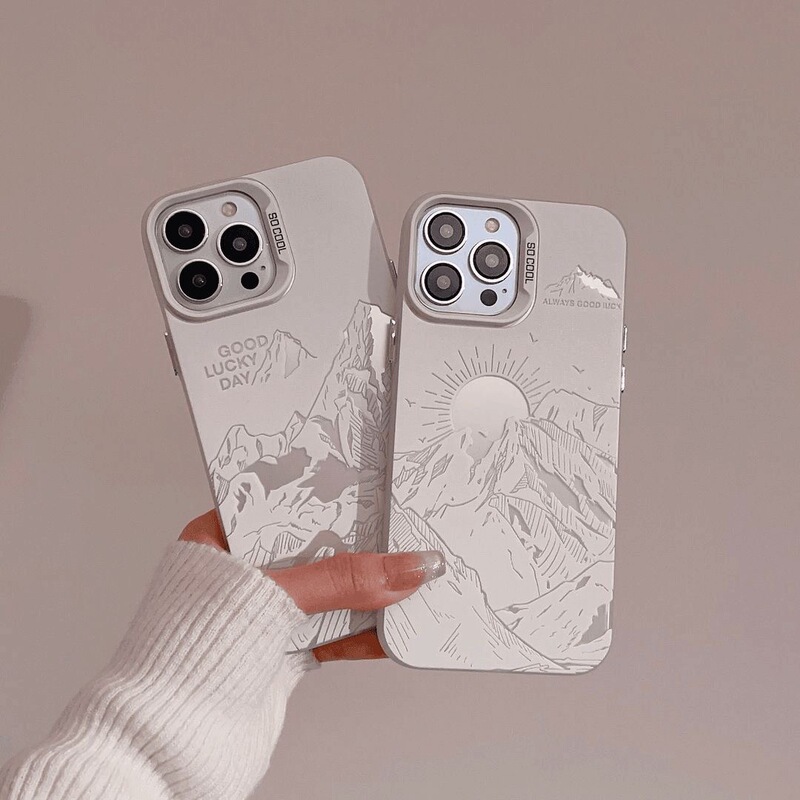 Sunset Golden Hill Is Suitable for Apple 17Promax Phone Case Iphone16Plus/15Pro Trendy Brand 14/13 Sunset Golden Hill Is Suitable for Apple 17Promax Phone Case Iphone16Plus/15Pro Trendy Brand 14/13