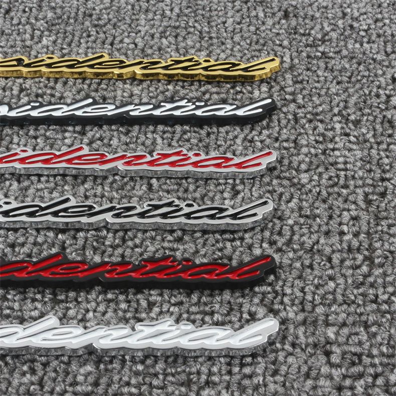 Suitable for Lincoln MKZ, Continental Navigator, MKX, Adventurer, Aviator modified car stickers with President English car logo