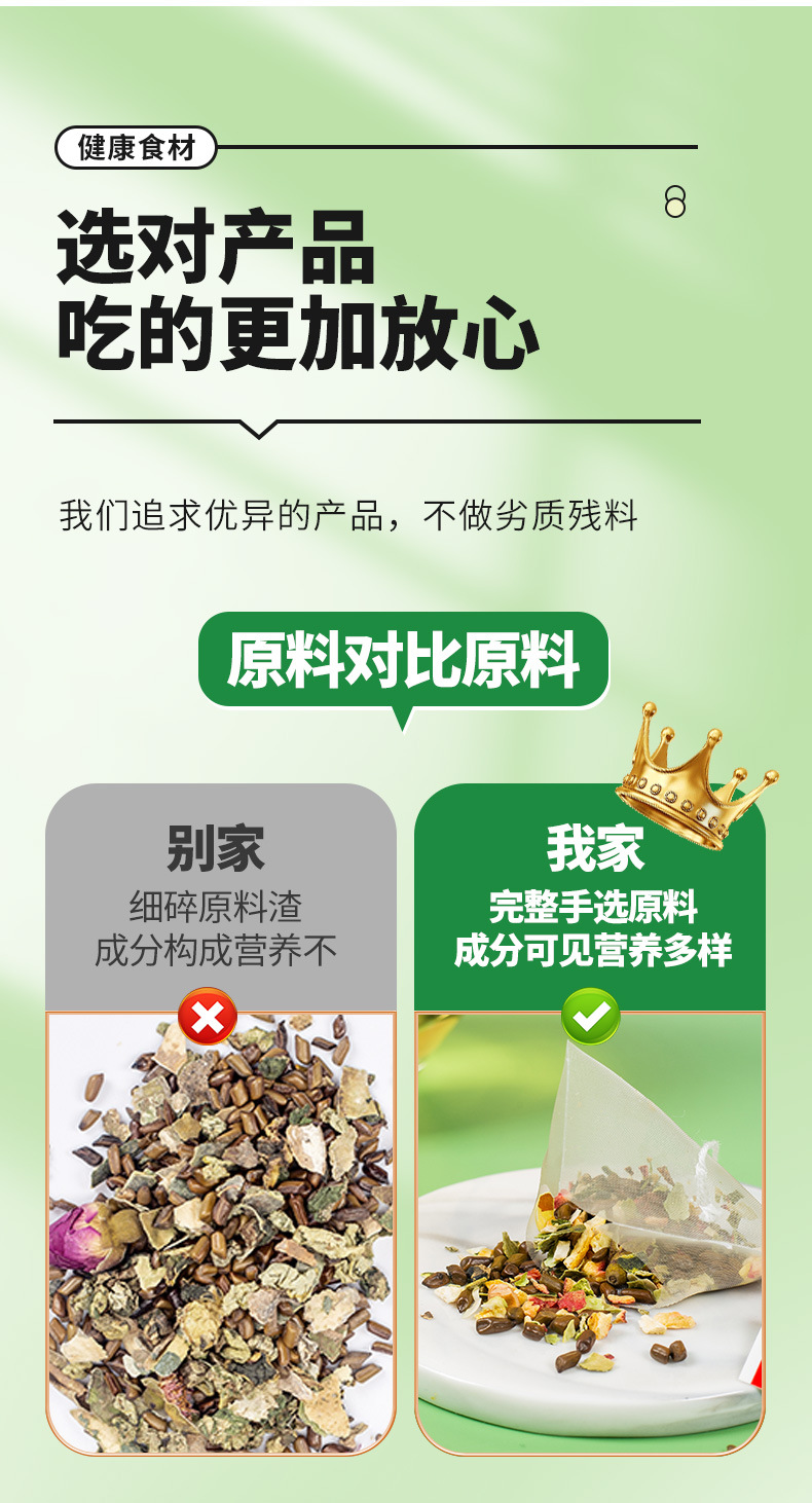 Shirunji Lemon Lotus Leaf Hawthorn Tea Pyramid Bags Cold Brew Herbal Blend 100g quality and texture